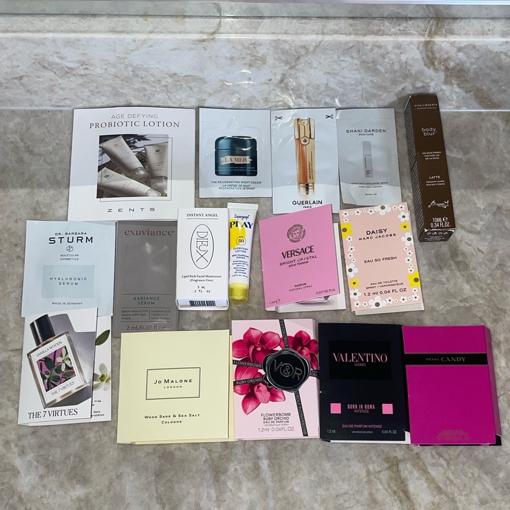 BRAND NEW! TRAVEL SIZE BEAUTY SAMPLES!